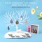 30 Pieces Sublimation Earring Blanks Bulk - Wood Earrings Blanks with Blue Protective Film - Unfinished MDF Teardrop Earrings for Sublimation Printing with Template, Weeder, Hooks, Jump Rings